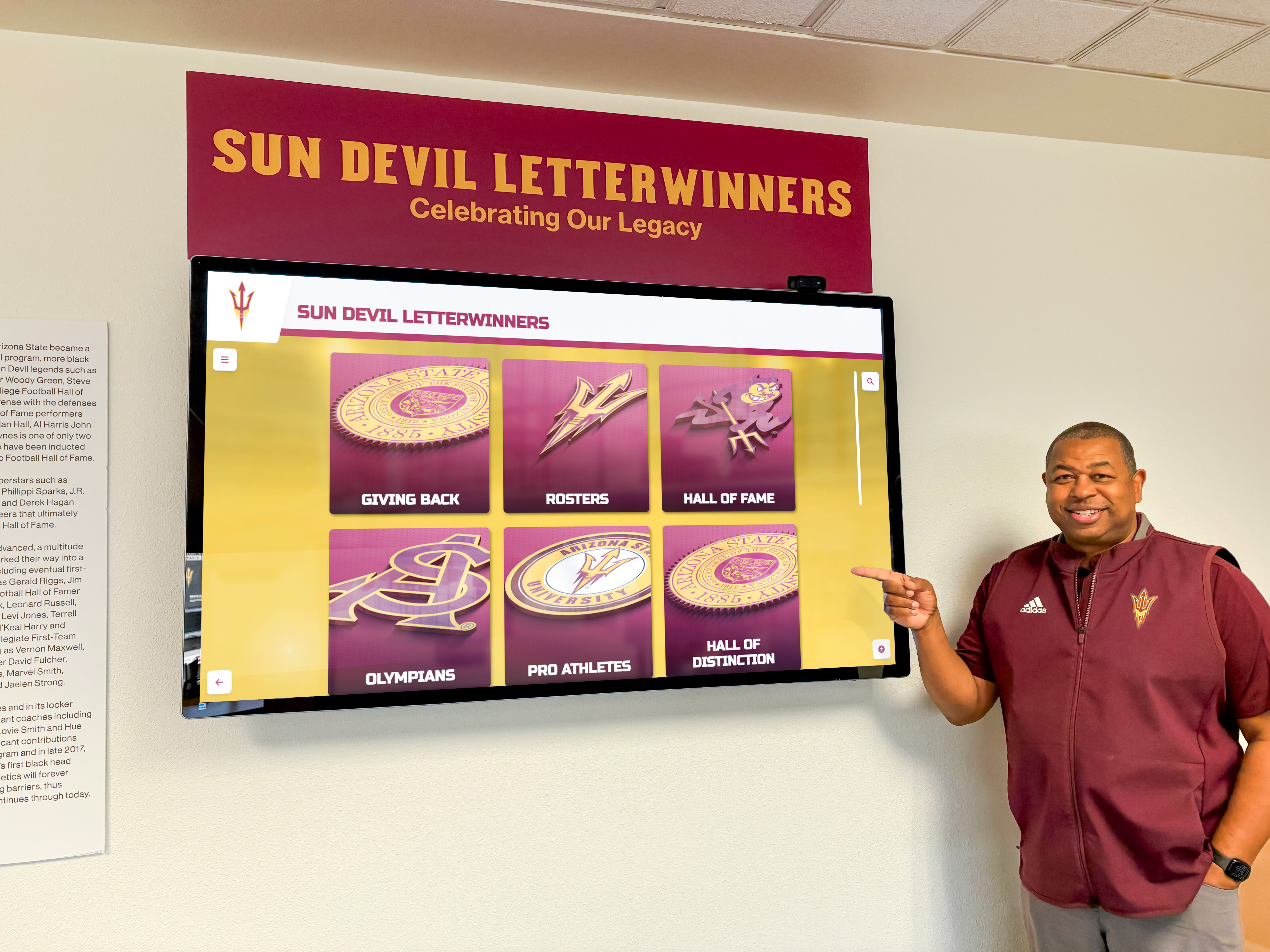 Hockey program display